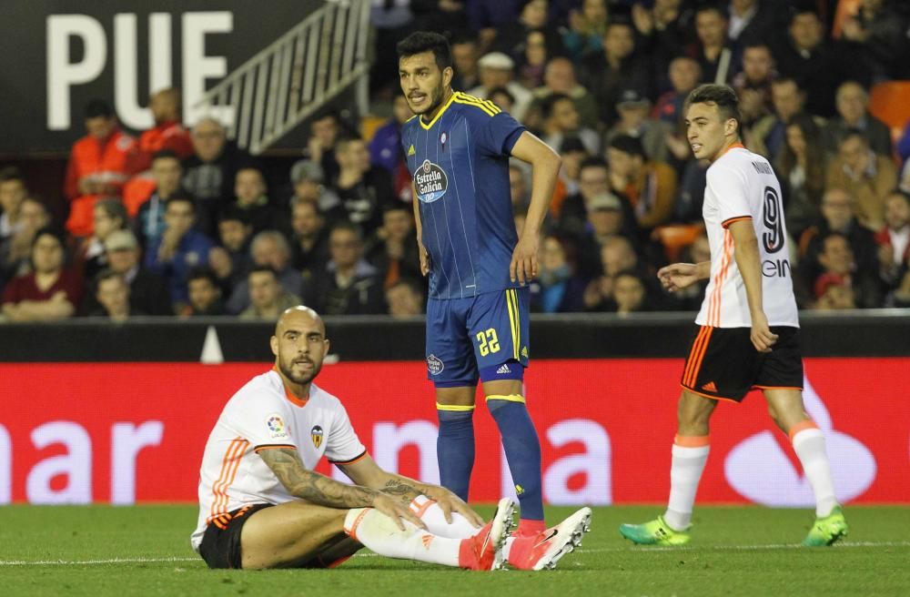 Valencia - Celta de Vigo, en imágenes