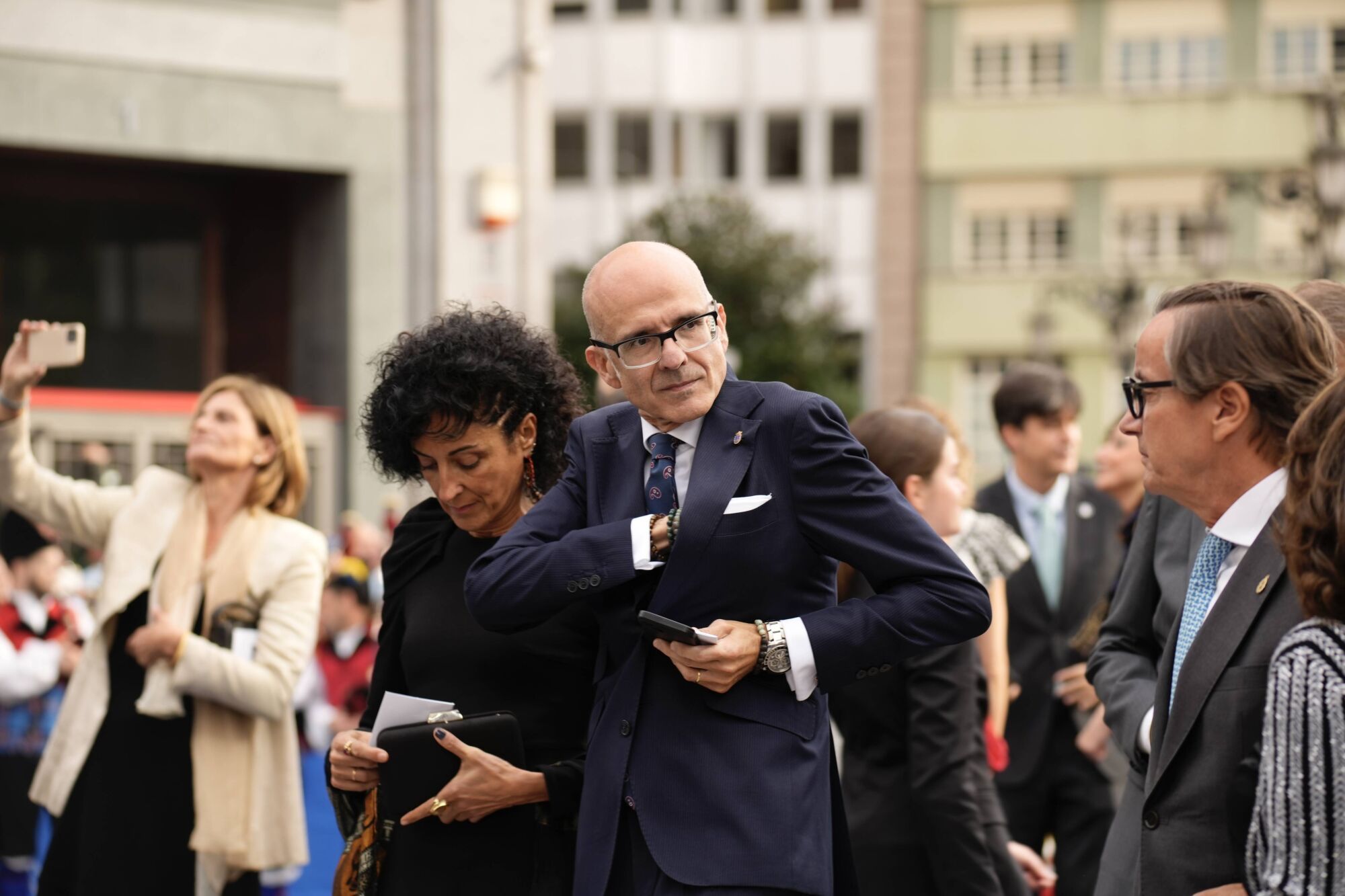 Así fue la llegada de los invitados a los premios "Princesa de Asturias" y su paso por la alfombra azul
