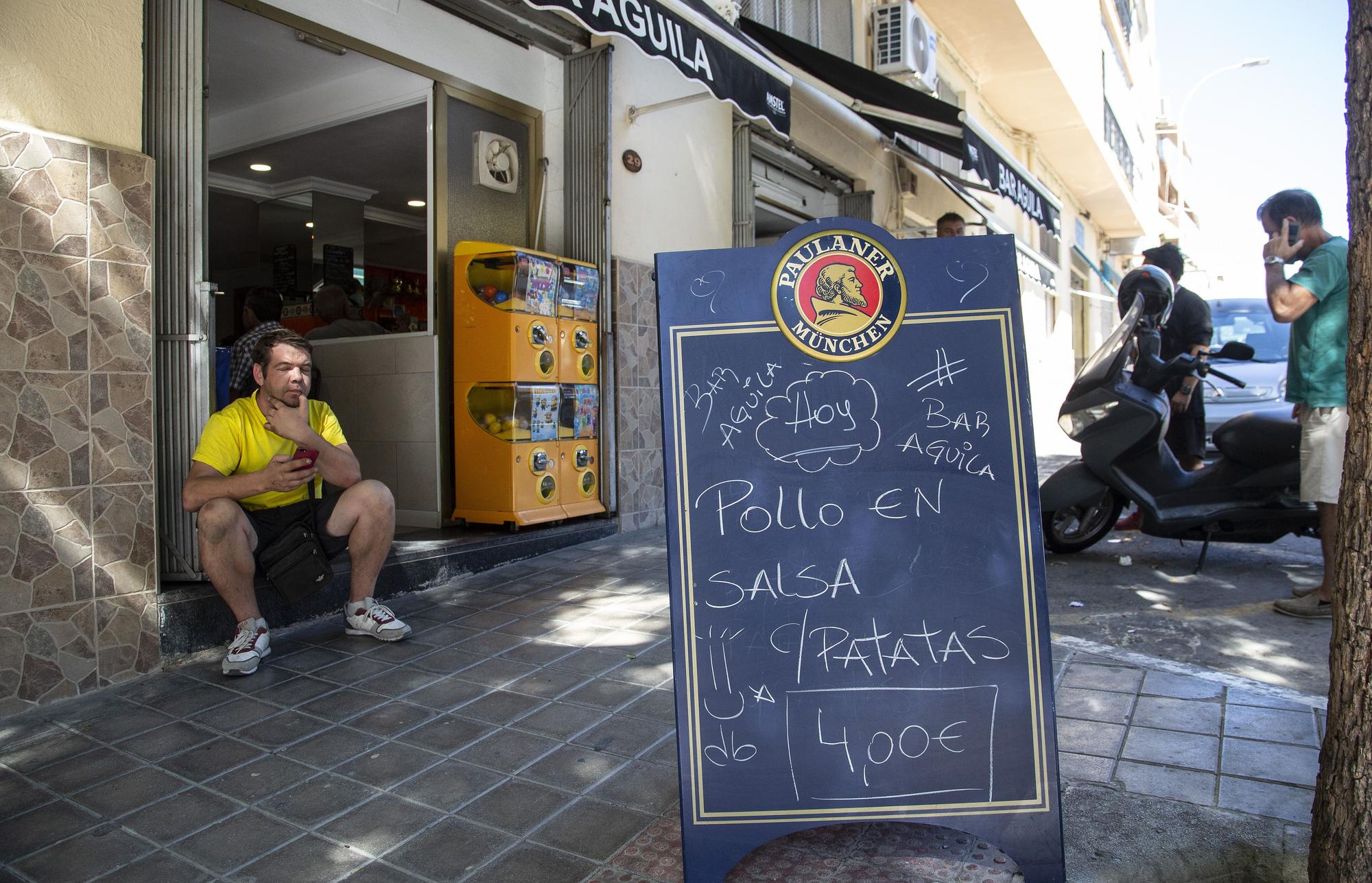 Menú de plato único a 4 euros en Alicante