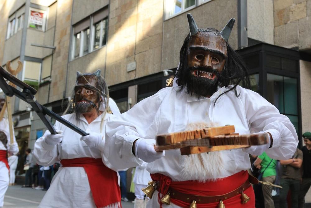 Desfile de mascaradas en Zamora