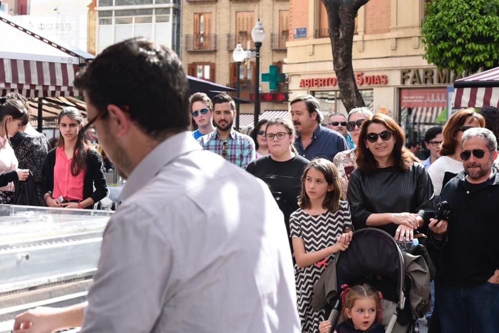 'Pianos en la calle' en la Plaza de las Flores