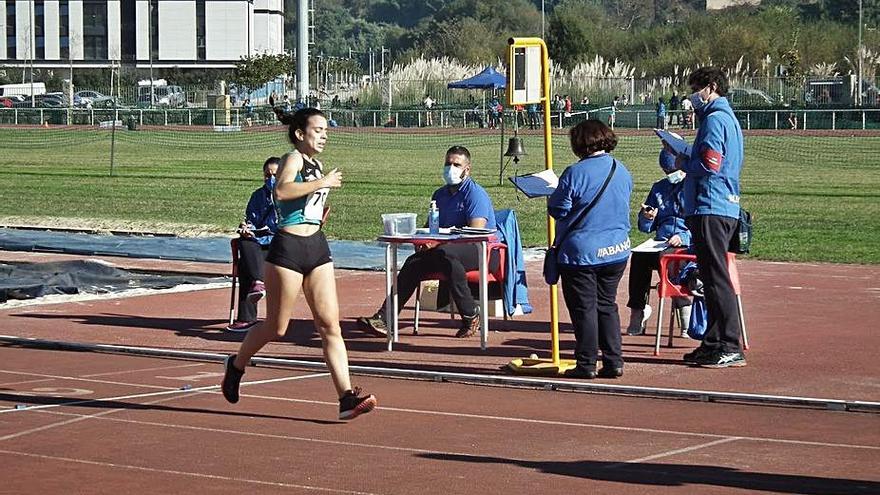 Imagen de una de las pruebas femeninas. |  // JOSÉ SURRIBAS