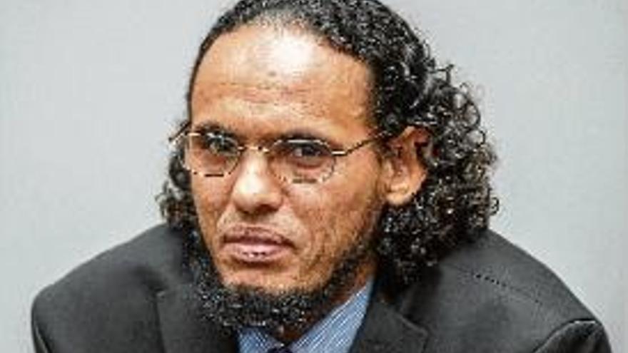Achmad al-Mahdi al-Faqi va comparèixer, ahir, al Tribunal de la Haia.