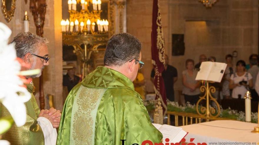 Toma de posesión de Emilio Andrés Sánchez como nuevo Rector de la Basílica de Caravaca