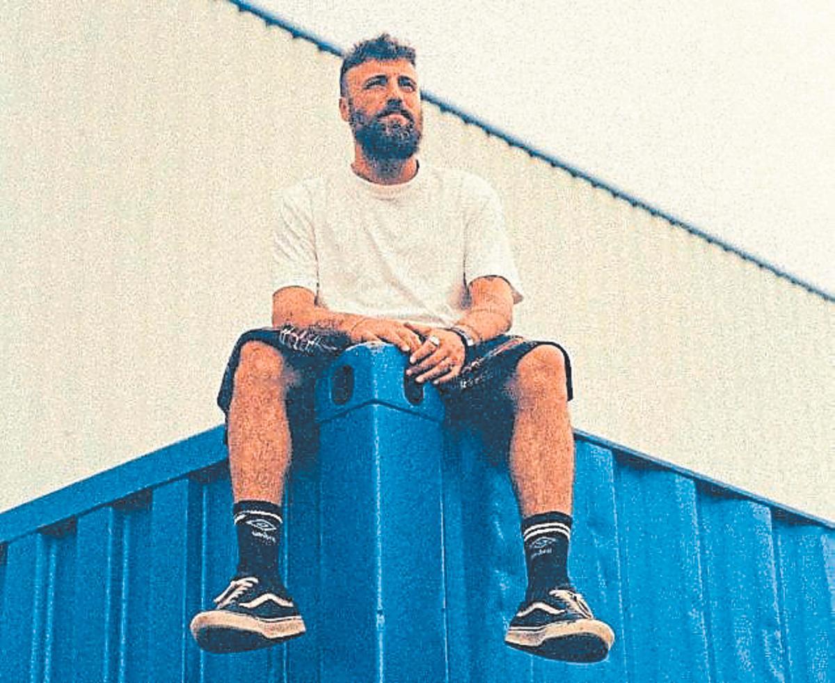 El cantautor compostelano Luis Fercán.