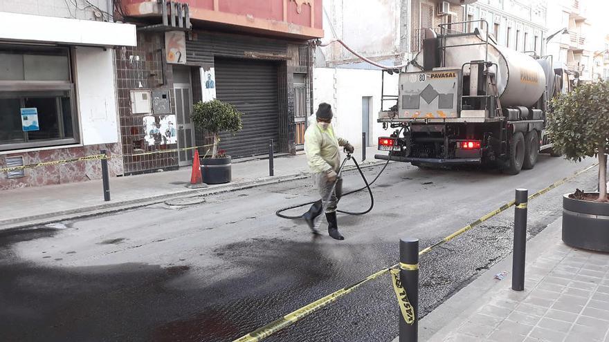 Pavasal asume las obras de reasfaltado de la avenida Valencia de Puçol