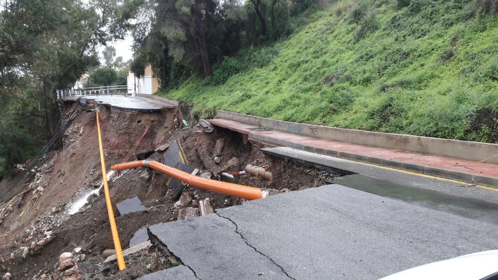 Socavón en Cerrado de Calderón