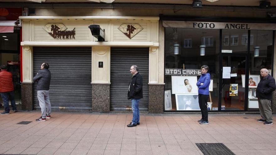 Colas en Gijón