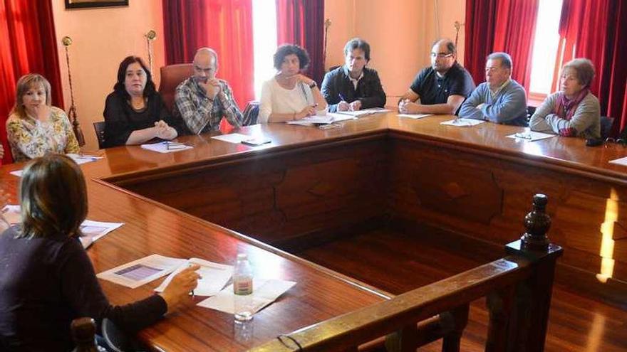 La reunión del Consello Municipal da Igualdade. // G.Núñez