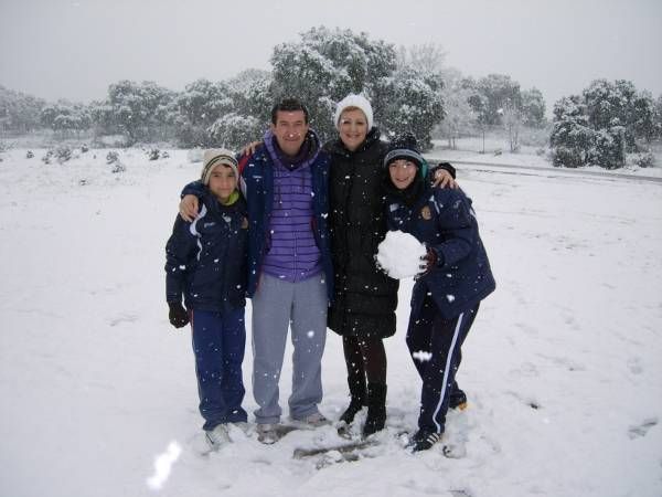 Las fotos de los cordobeses en la nieve