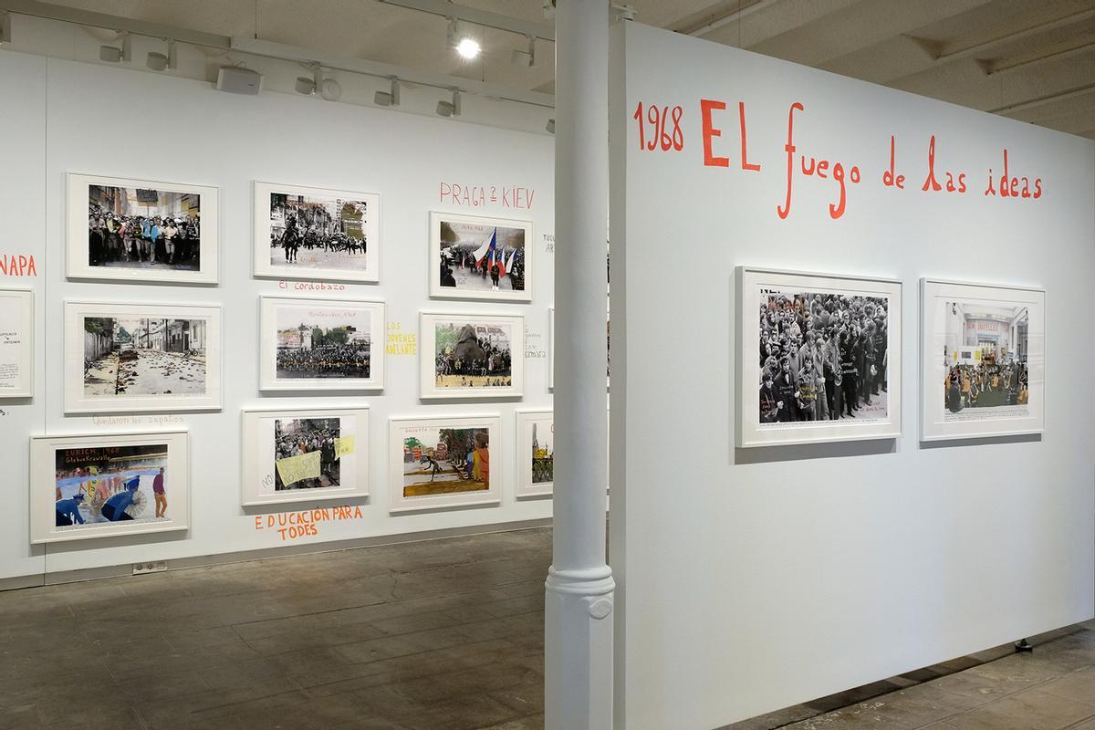 Exposición Resistencia poética, de Marcelo Brodsky, en Foto Colectania, en Barcelona.