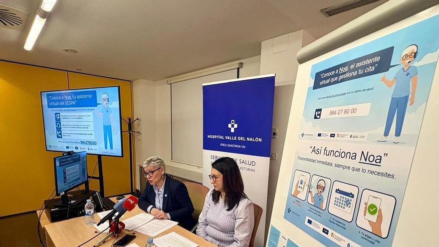 Así es "Noa" la primera IA de Asturias que gestionará las citas de los centros de salud