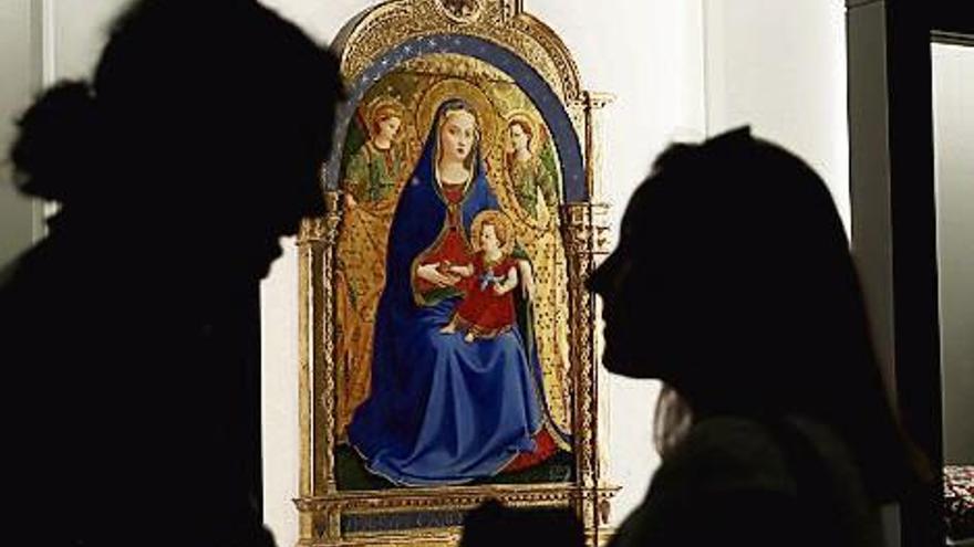 La &quot;Virgen de la Granada&quot;, de Fra Angélico. // Efe