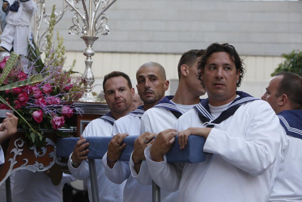 Procesión en honor a la Virgen del Socorro