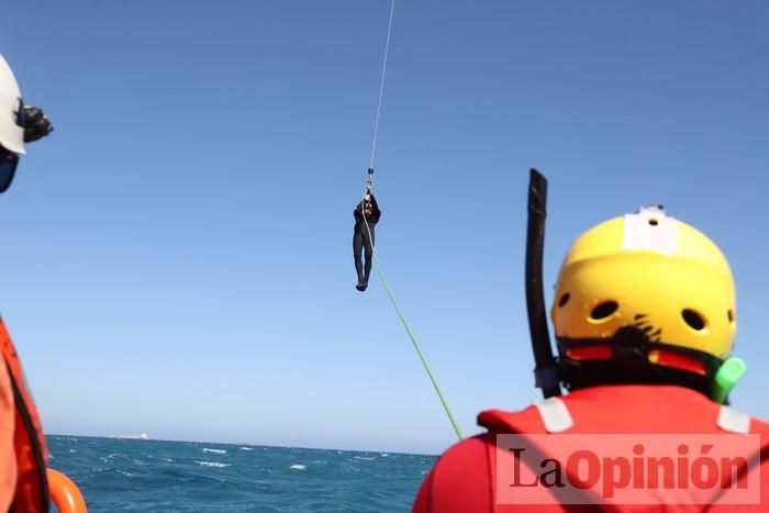 Simulacro de Salvamento Marítimo en Cartagena