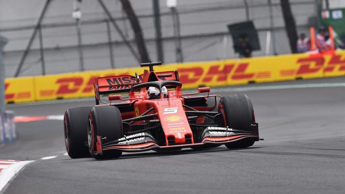 Sebastian Vettel fue el rápido en los segundos libres de este viernes en México