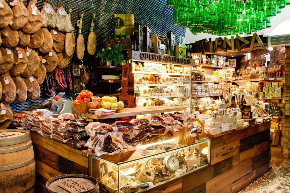 Una de las tiendas de Tierra Astur