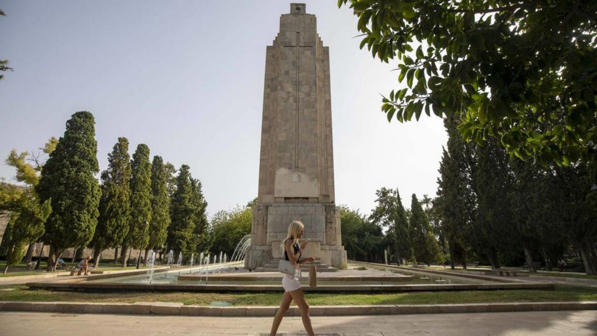 El monolito de sa Feixina de Palma