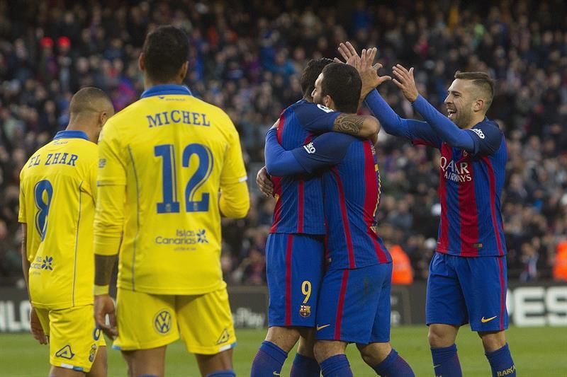 Liga Santander: FC Barcelona 5 - 0 UD Las Palmas