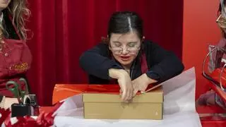 Integración laboral en Navidad: Jóvenes con síndrome de Down de Asnimo trabajarán estos días en un centro comercial de Marratxí