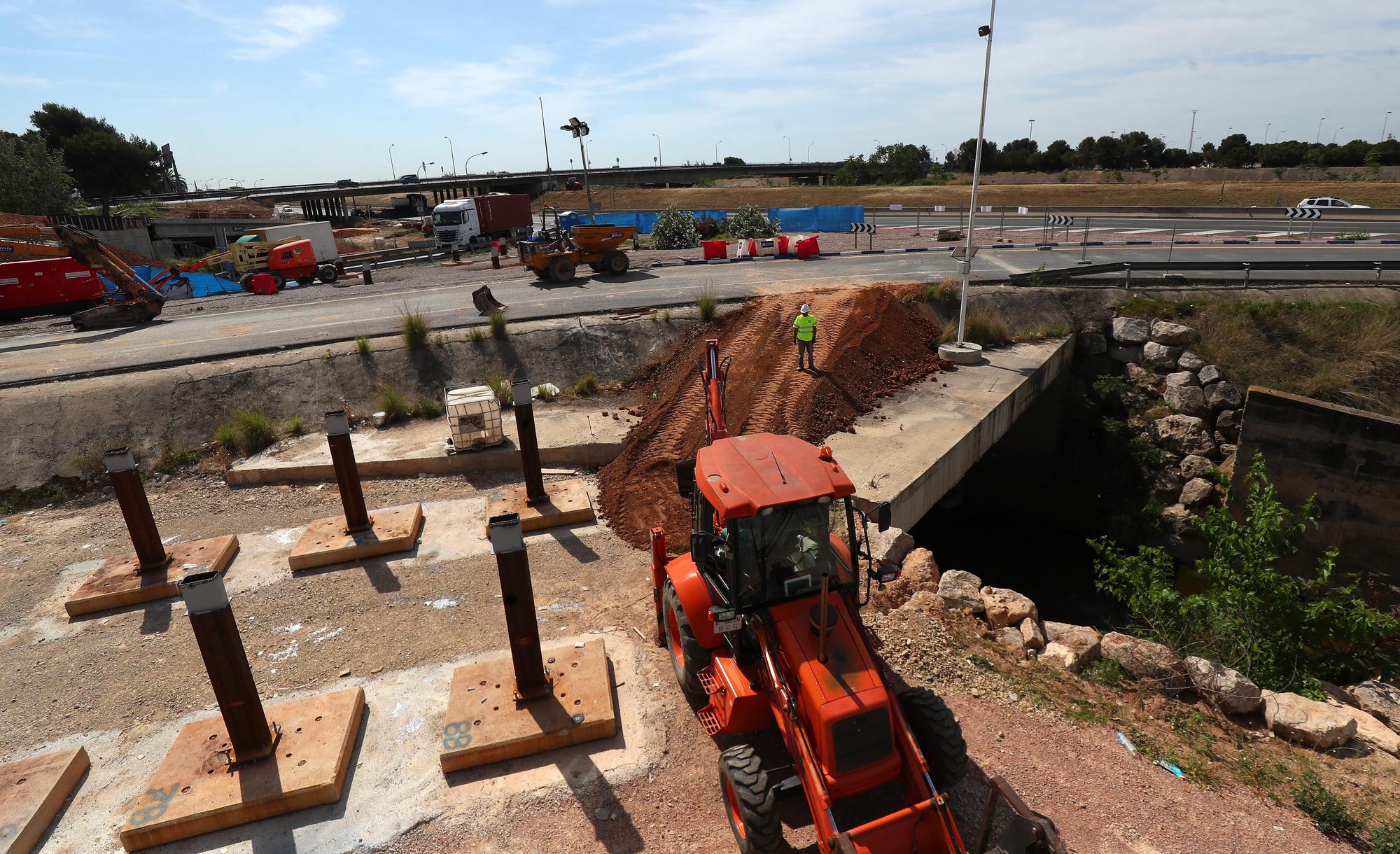 El nuevo acceso a València desde la Pista de Silla