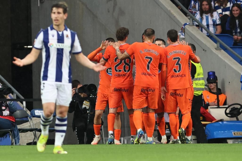 Las mejores imágenes del Real Sociedad - Celta