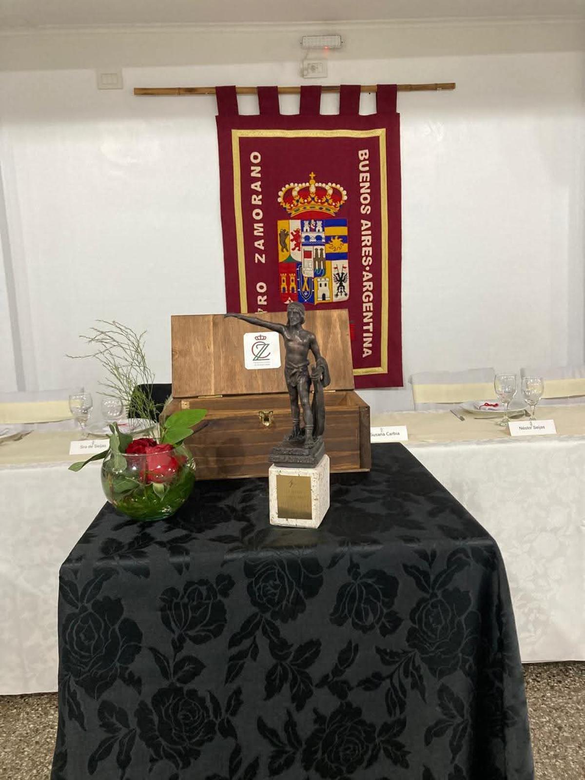 La figura del Premio Viriato.