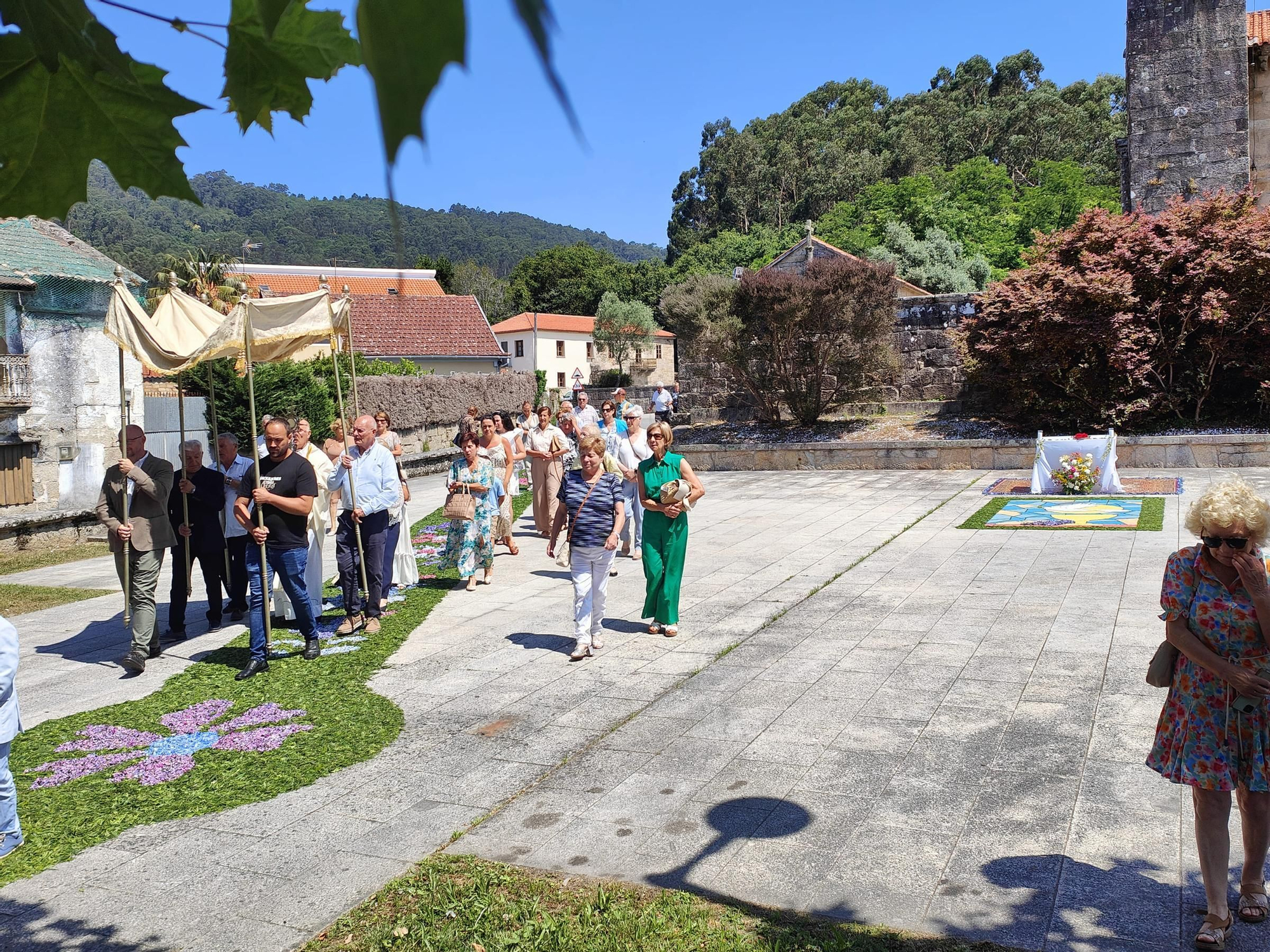 El Corpus Christi de San Martiño en Moaña