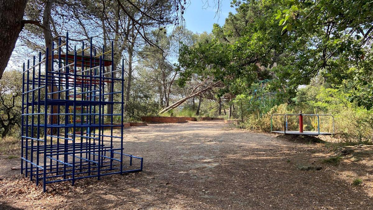 Parque abandonado Bones Hores, en Collserola.