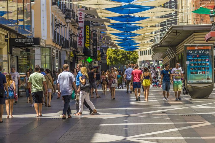 Los carteristas trabajan en zonas con grandes aglomeraciones de gente.