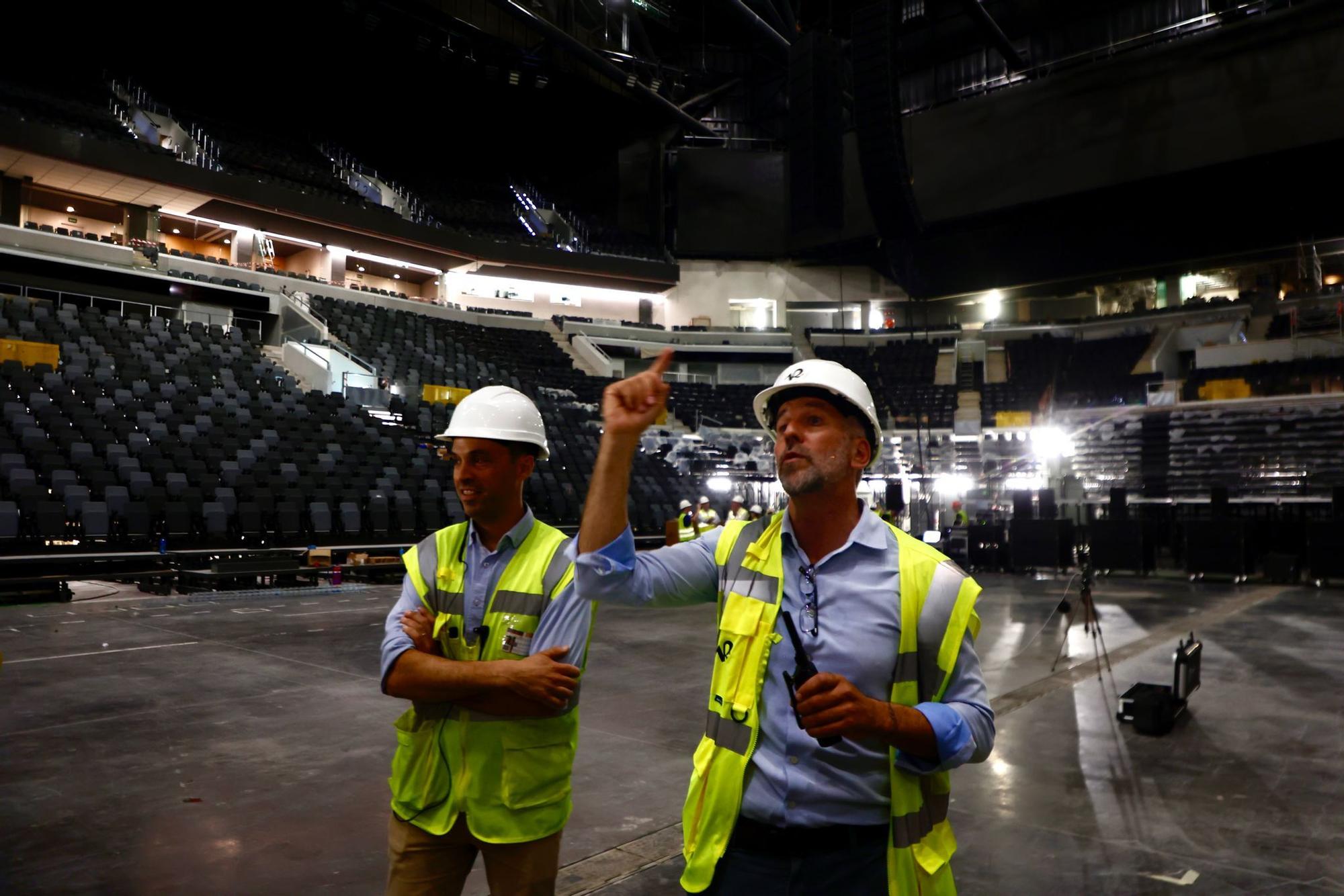 Cada vez más cerca: Primeras pruebas de sonido en el Roig Arena