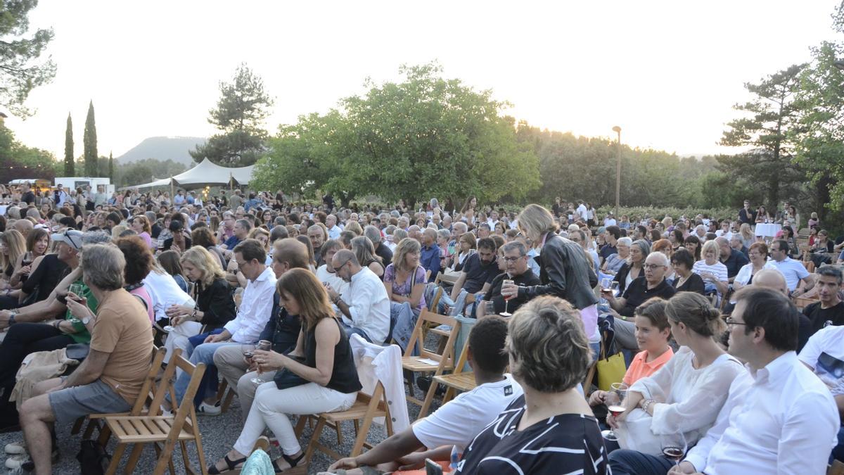 La imatge del públic assistent al concert de Blaumut