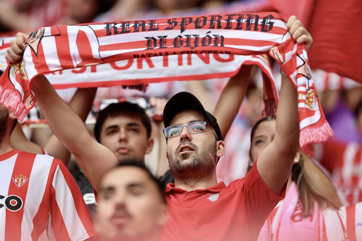 Así fue el partido entre el Sporting y el Burgos Así fue el partido entre el Sporting y el Burgos