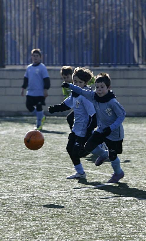 FÚTBOL: DFAP San Fernando- La Muela (2º Benjamín Siete)