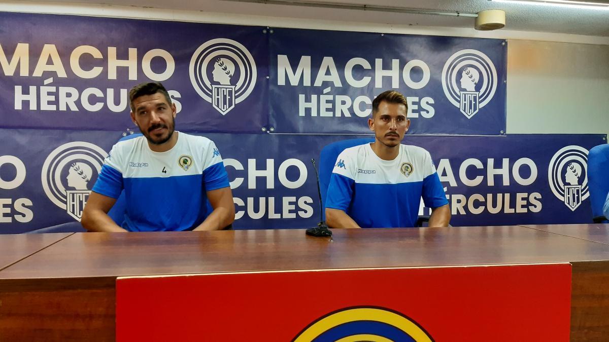 Moisés y Armando, dos caras nuevas para el Hércules.