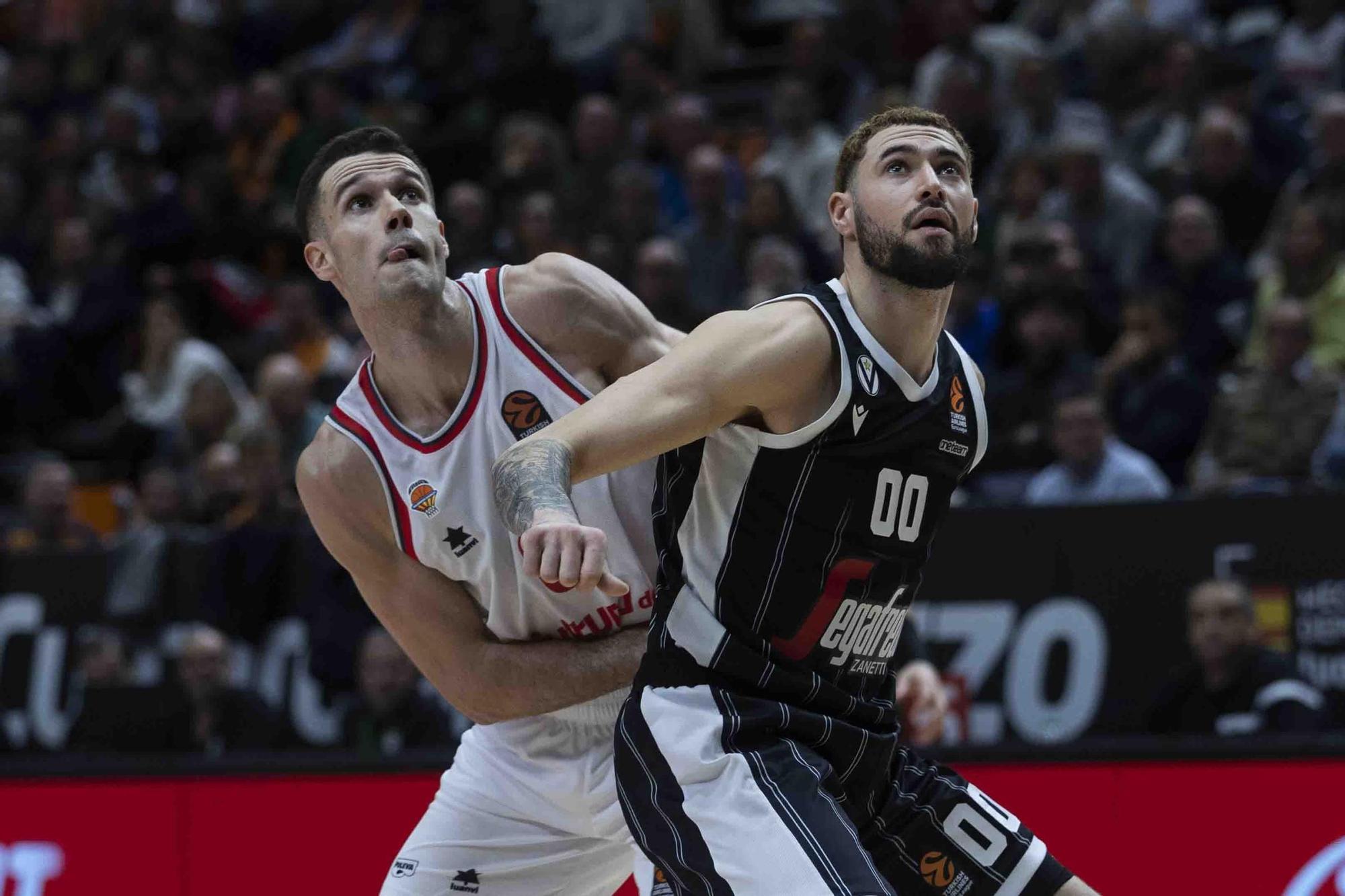 Partido Euroliga Valencia Basket- Virtus Bolonia