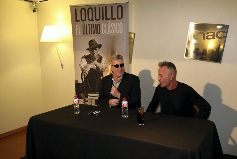 Firma de disco de Loquillo y Laurent Castagnet en Fnac