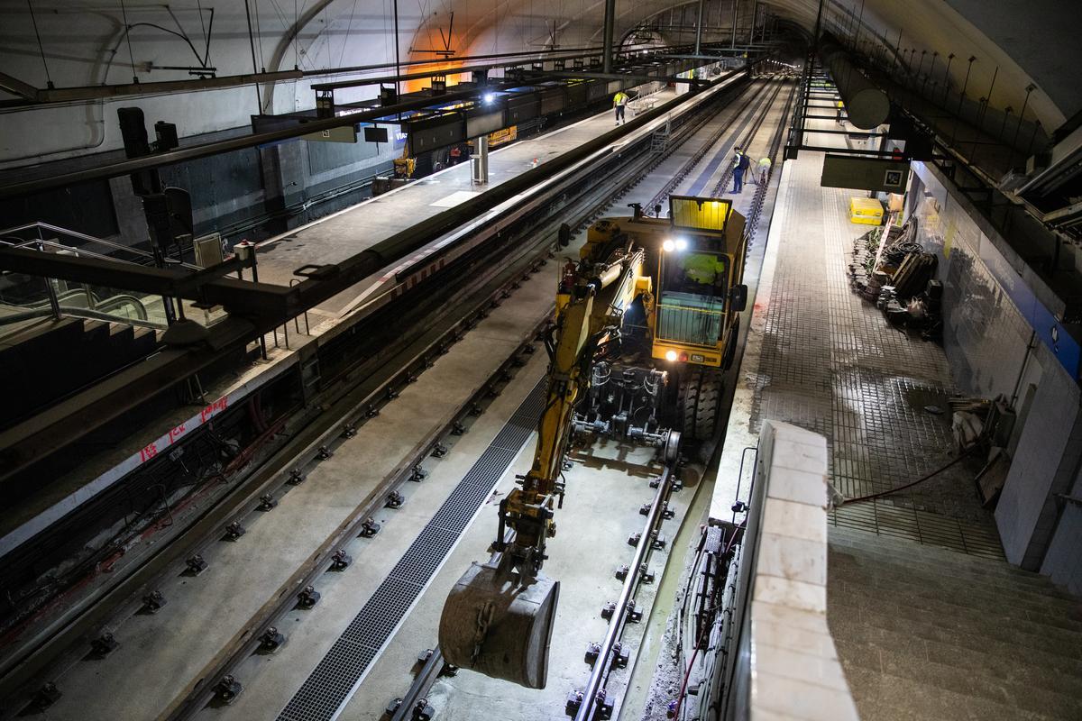 La línea 5 del metro de Barcelona se renueva