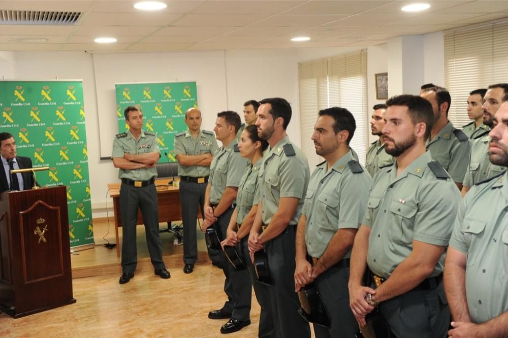 Nuevos guardias civiles de la Región de Murcia