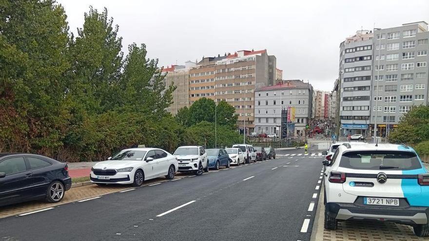 El acceso remodelado al colegio de San Pedro de Visma de A Coruña reabrirá este miércoles, con el tramo en obras de la tercera ronda