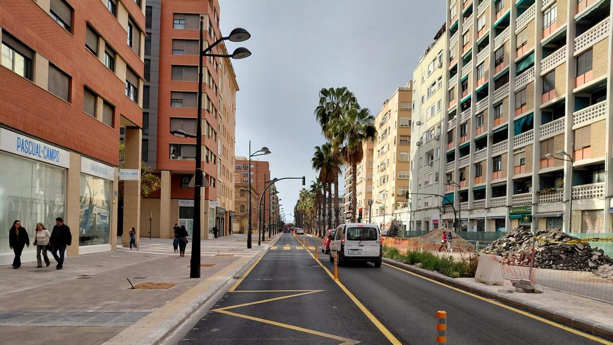 Obras en Giorgeta y Pérez Galdós