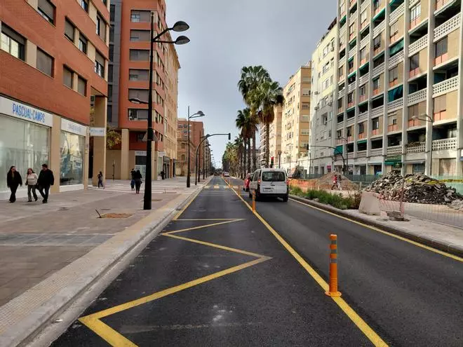 Obras en Giorgeta y Pérez Galdós