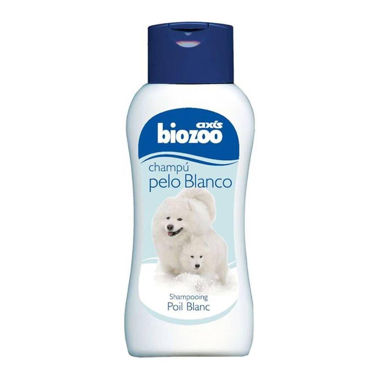 Champú Axis para perros pelo blanco