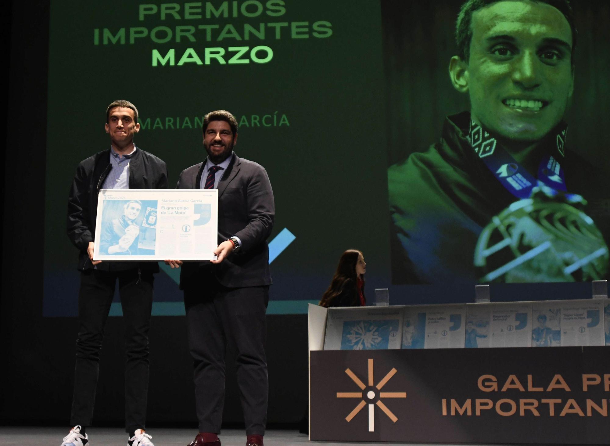 Gala de entrega de los Premios Importantes 2022 en Lorca