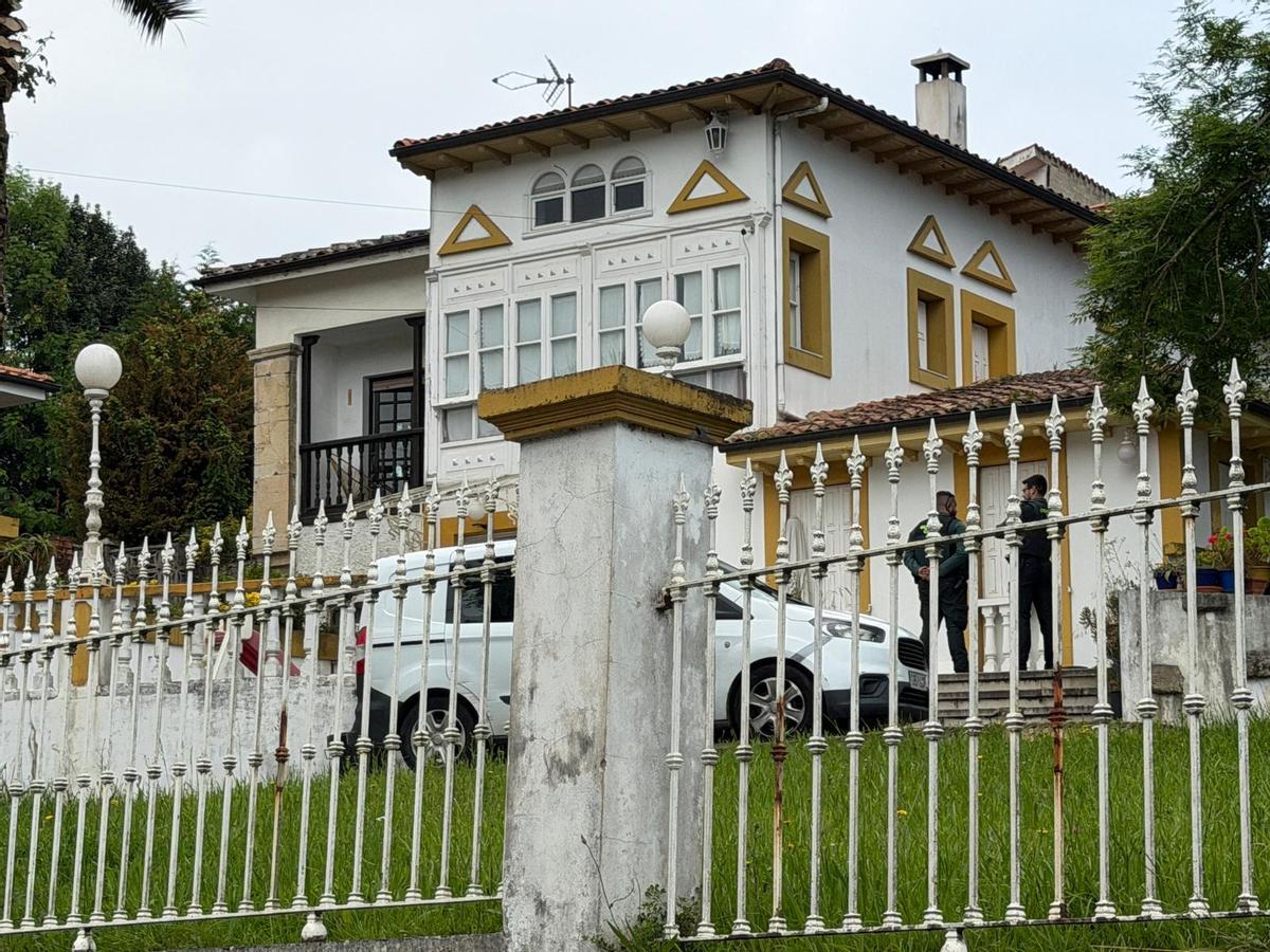 Guardia CIvil en el lugar del suceso