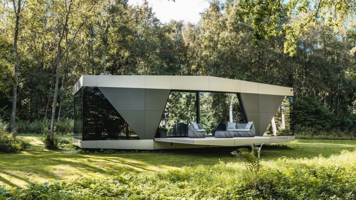 La casa de estilo futurista &#039;The Space&#039;.