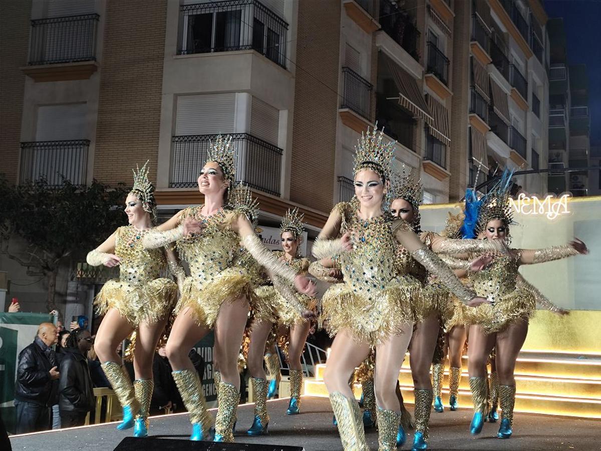Las imágenes del desfile del Carnaval de Águilas (15 de febrero)