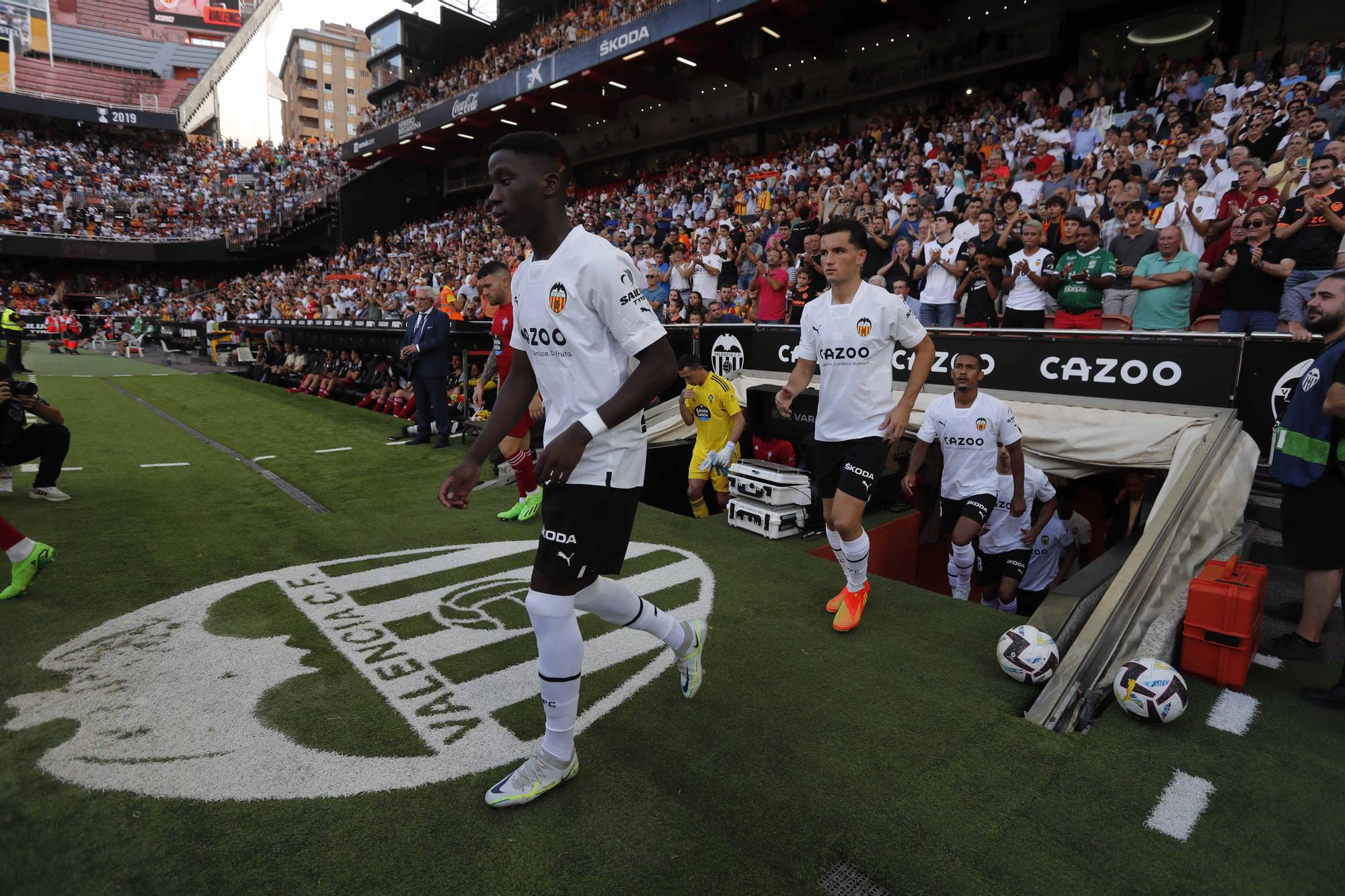 El Valencia - Celta en imágenes