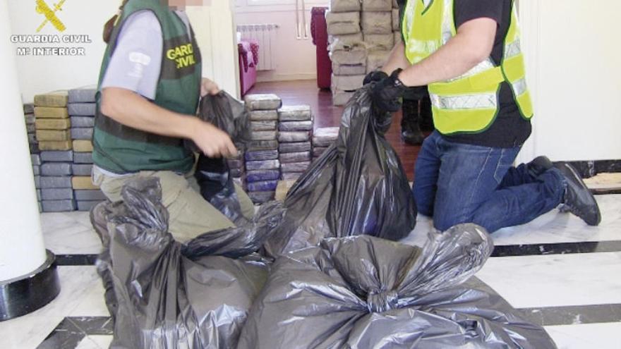 1.500 kilos de cocaína incautados a una red que operaba en Galicia y otras cuatro autonomías