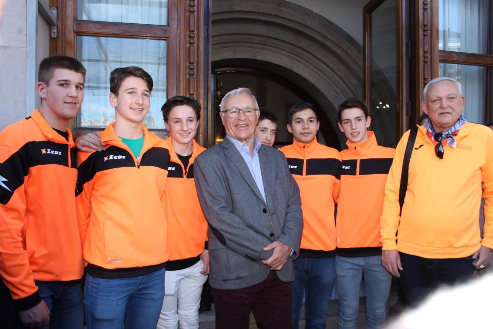 Joan Ribó y el Club Voleibol València